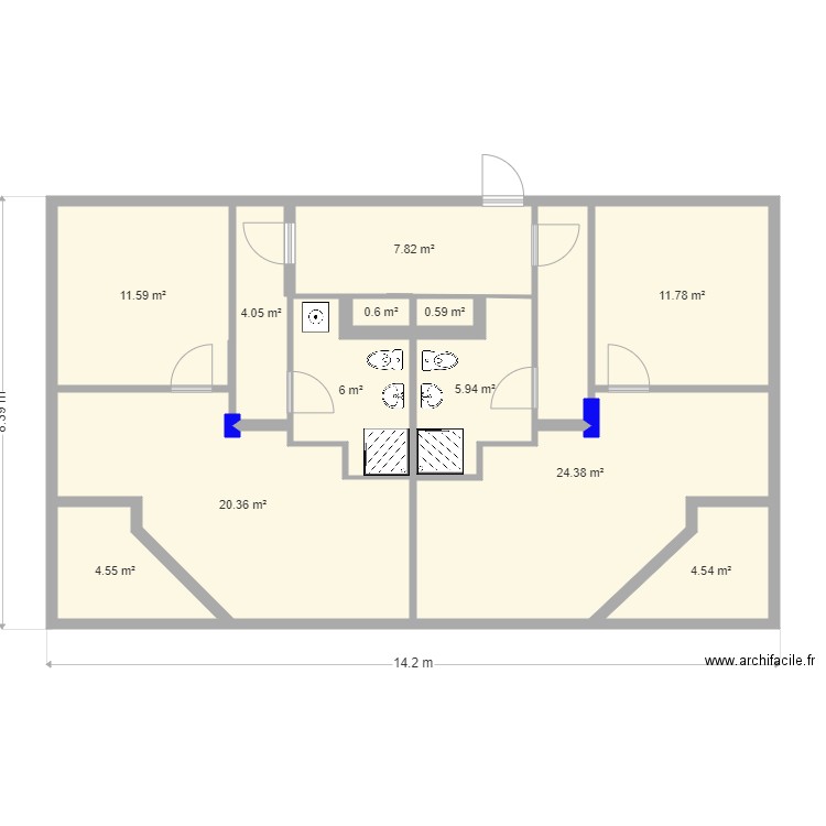 NEW 25 v1 roof. Plan de 0 pièce et 0 m2