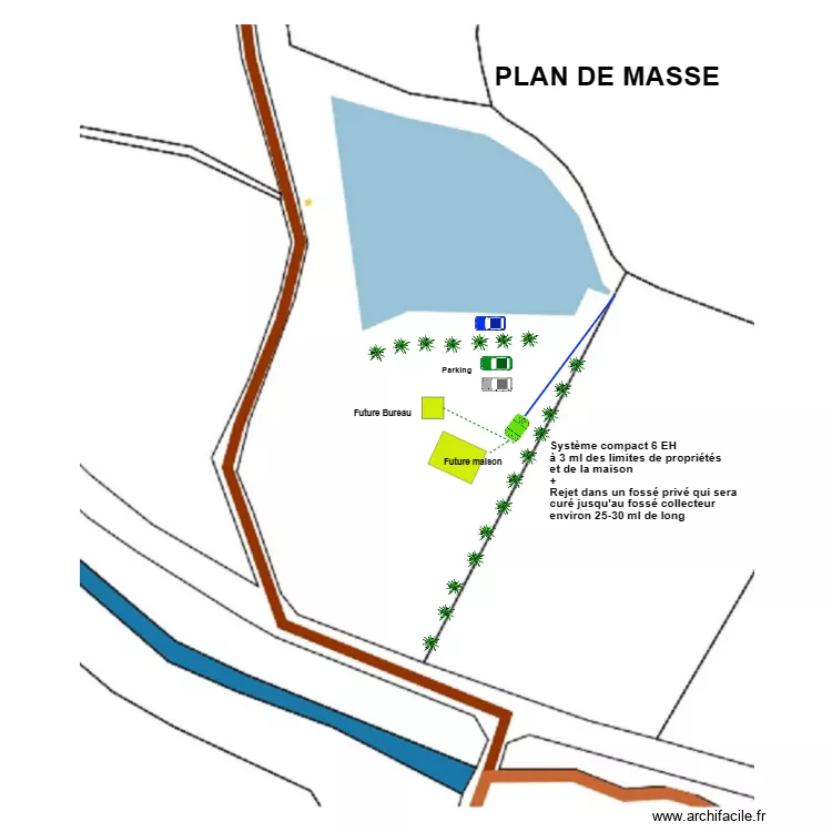 Gosselin. Plan de 