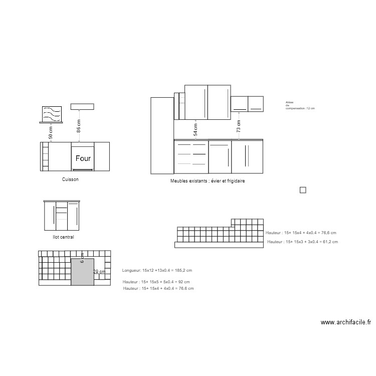 meubles de face du 1er fev. Plan de 0 pièce et 0 m2