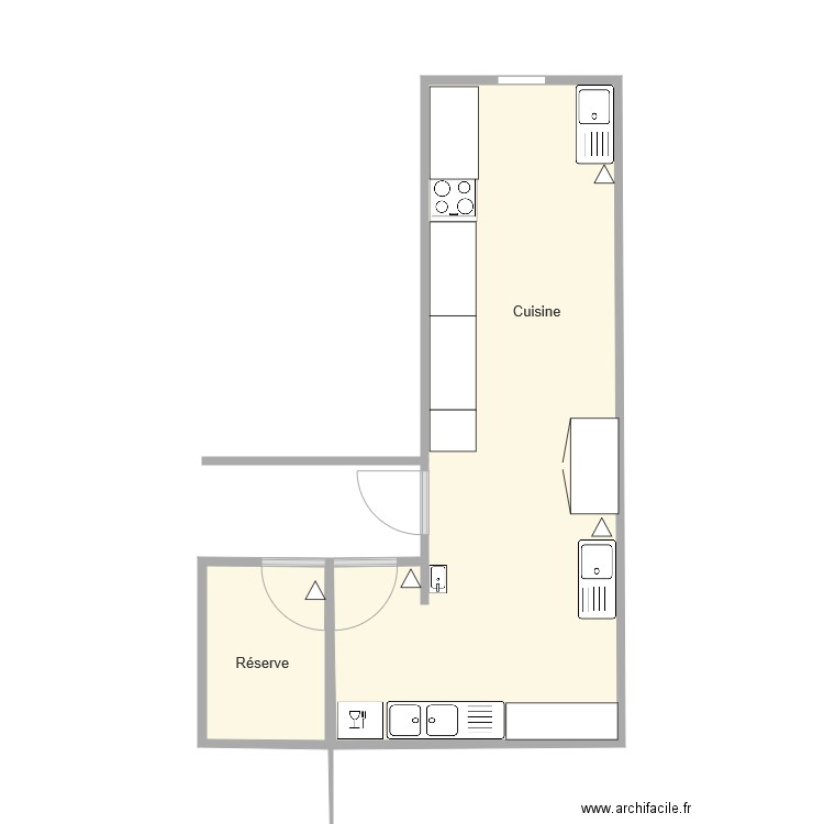 Cuisine Test. Plan de 0 pièce et 0 m2