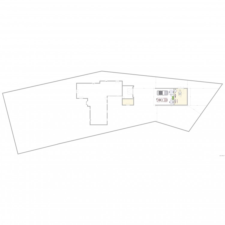 projet garage st porchaire 4. Plan de 0 pièce et 0 m2