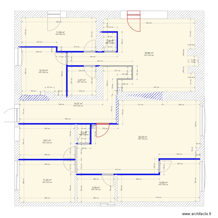 GOSNE RDC. Plan de 0 pièce et 0 m2