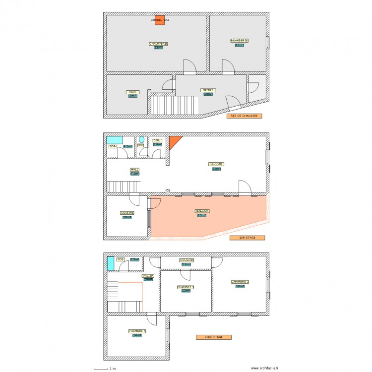 TEULADE-CAMUS. Plan de 0 pièce et 0 m2