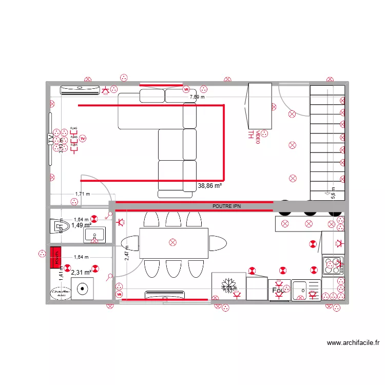 VILLEMOMBLE RDC 30.09.2025. Plan de 