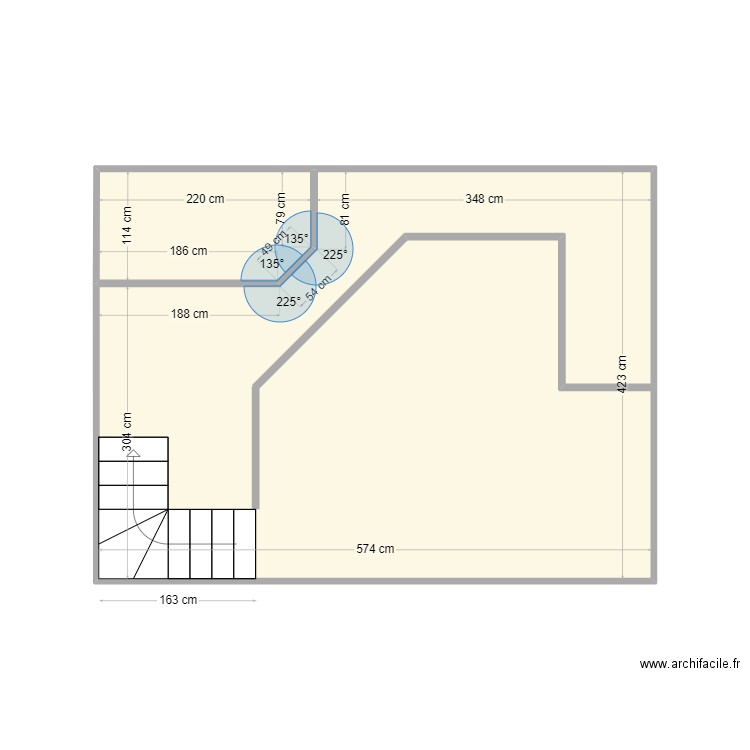 AVIGNON. Plan de 2 pièces et 24 m2