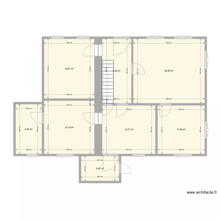 Maison Volksberg Avant. Plan de 
