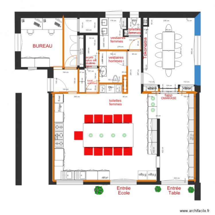 projet ecole UMIA2. Plan de 0 pièce et 0 m2