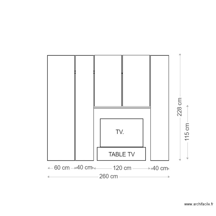 bibliotheque. Plan de 0 pièce et 0 m2