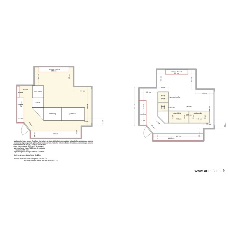 Co pains. Plan de 0 pièce et 0 m2
