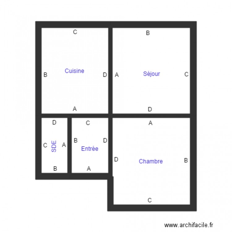 BERTOCCHI DROITE. Plan de 0 pièce et 0 m2