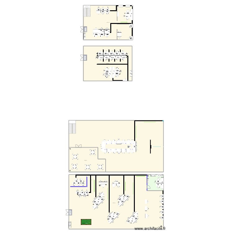 vbbfcb. Plan de 6 pièces et 825 m2