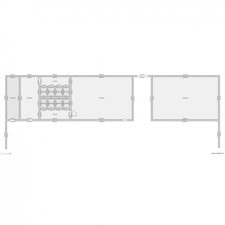 RDC . Plan de 0 pièce et 0 m2