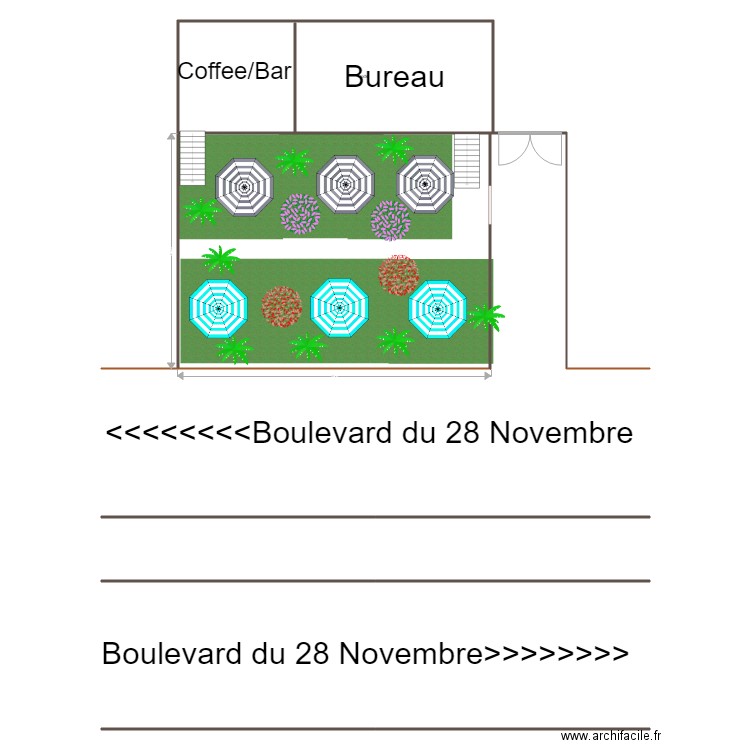 jardin Barnabé. Plan de 0 pièce et 0 m2