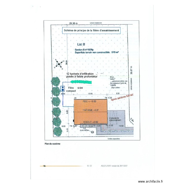 Bizotto. Plan de 0 pièce et 0 m2