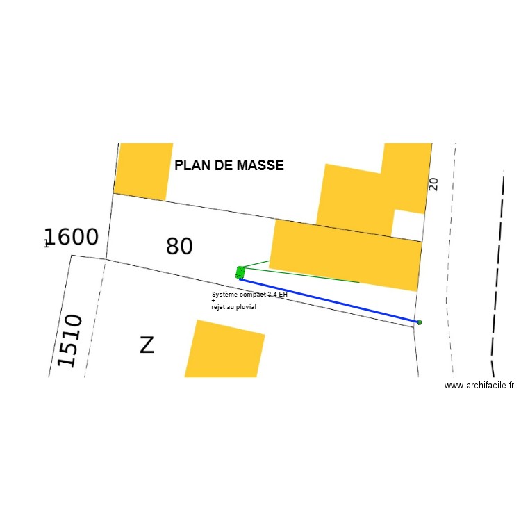 pupulin. Plan de 0 pièce et 0 m2