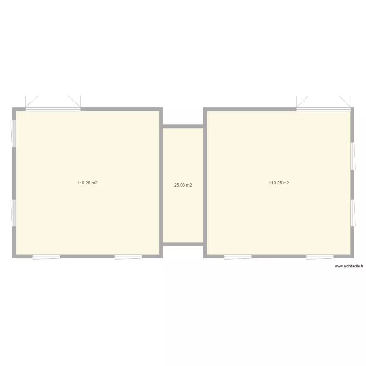 garage. Plan de 