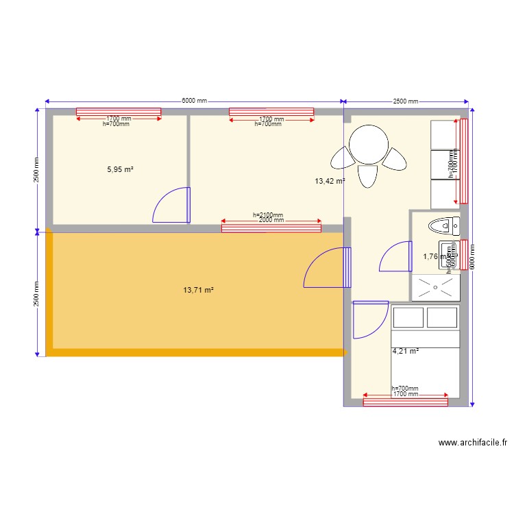 1515. Plan de 0 pièce et 0 m2