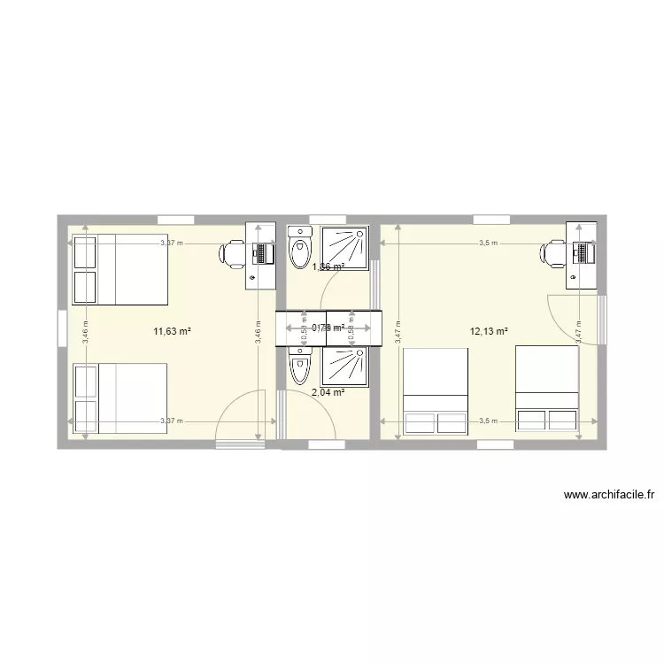 auberge2. Plan de auberge2. Plan de