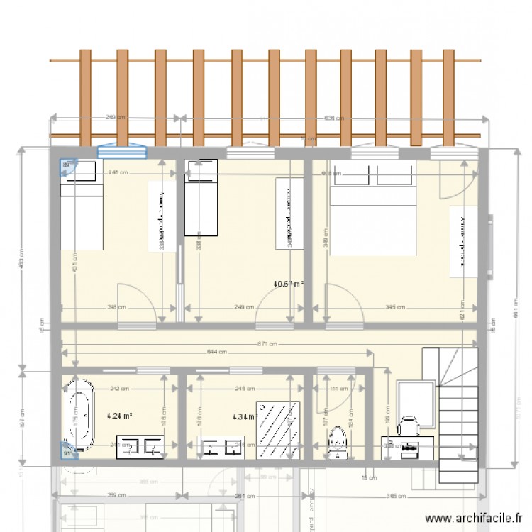 plan Maison etage 22 MARS 2018 b. Plan de 0 pièce et 0 m2