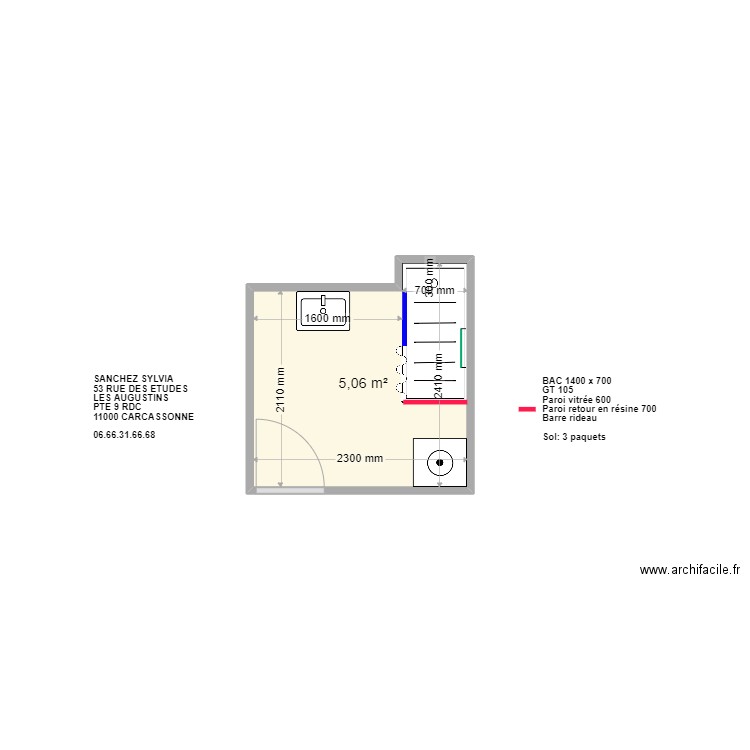 ALOGEA SANCHEZ. Plan de 0 pièce et 0 m2