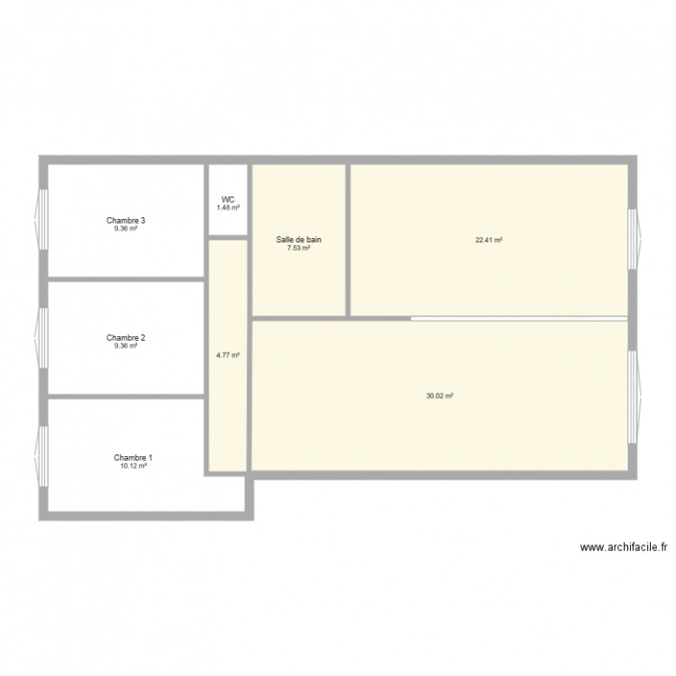 ORY 166C033 T4. Plan de 0 pièce et 0 m2