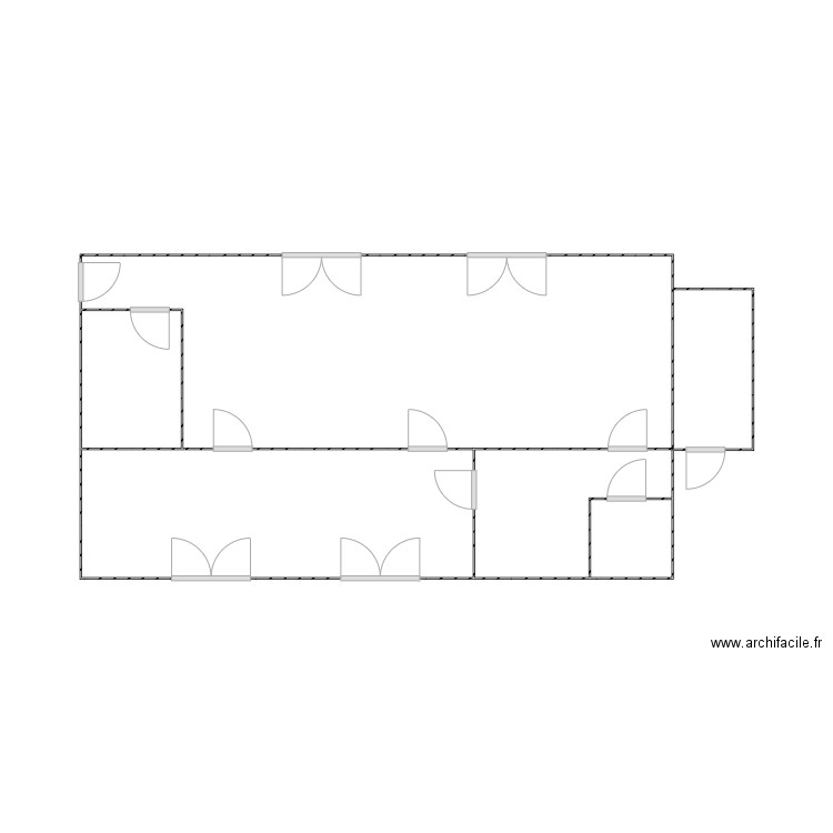 bureau Pierre. Plan de 0 pièce et 0 m2