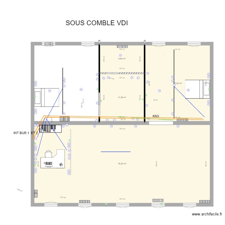 MEZZANINE VDI. Plan de 0 pièce et 0 m2