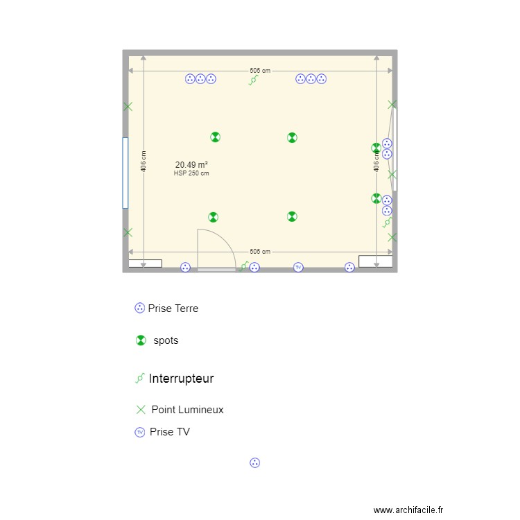 Gerfaut schéma éllectrique. Plan de 0 pièce et 0 m2