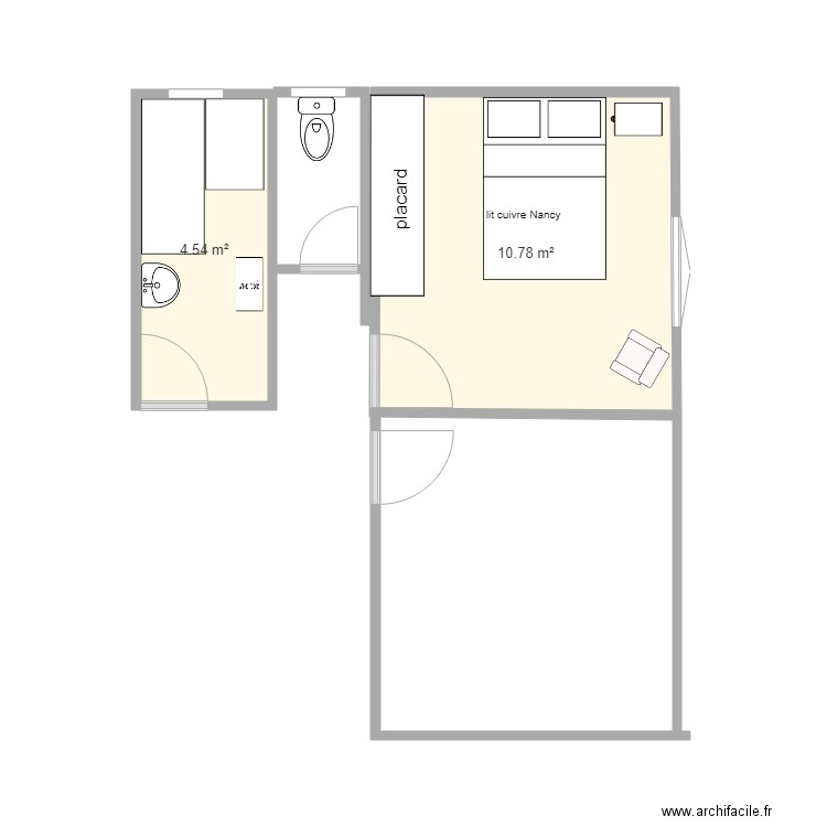 SDB. Plan de 0 pièce et 0 m2