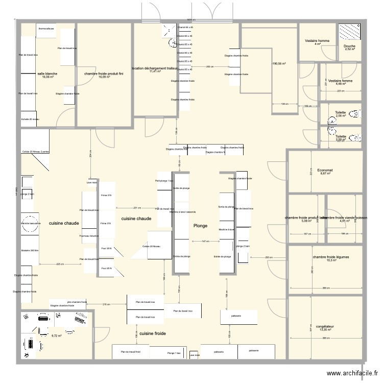 Plan base Yens Structure 022. Plan de 15 pièces et 120 m2