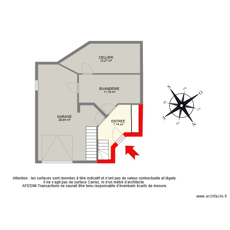 bi 6329 sous sol . Plan de 0 pièce et 0 m2