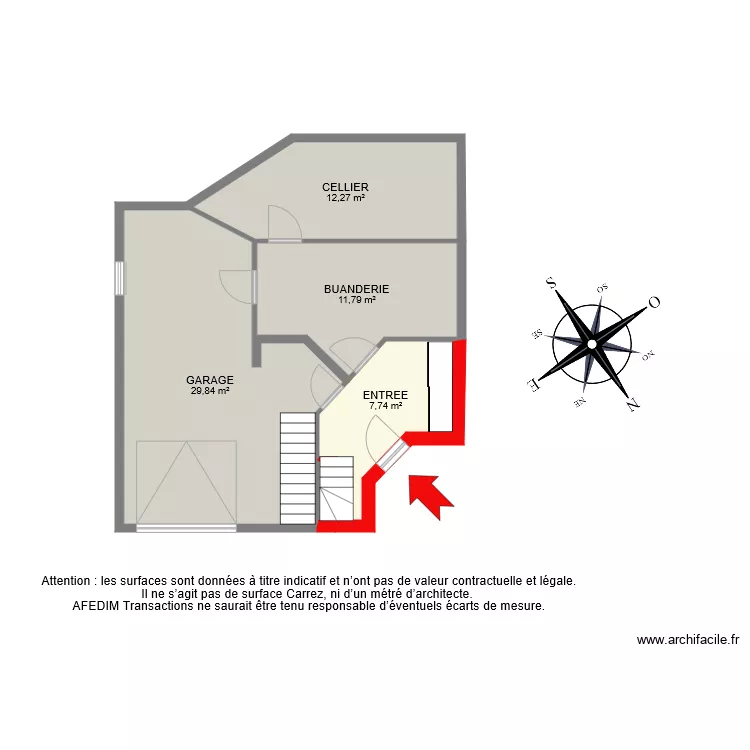 bi 6329 sous sol . Plan de 