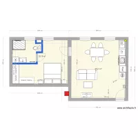 appart 6 version 4 -  38m&sup2;+1 chbre