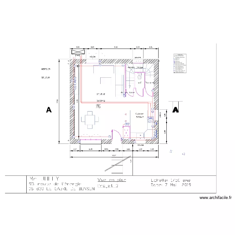 RDC ETAGE . Plan de RDC ETAGE . Plan de