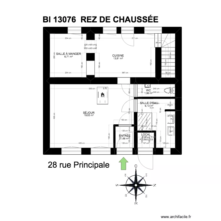 BI 13076. Plan de 