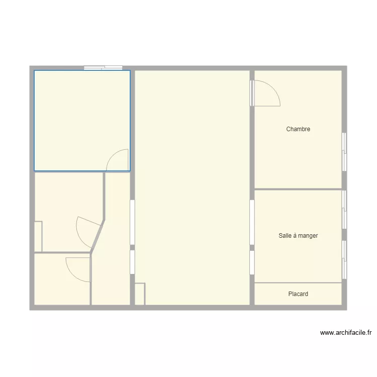 appart plan initiaux . Plan de 