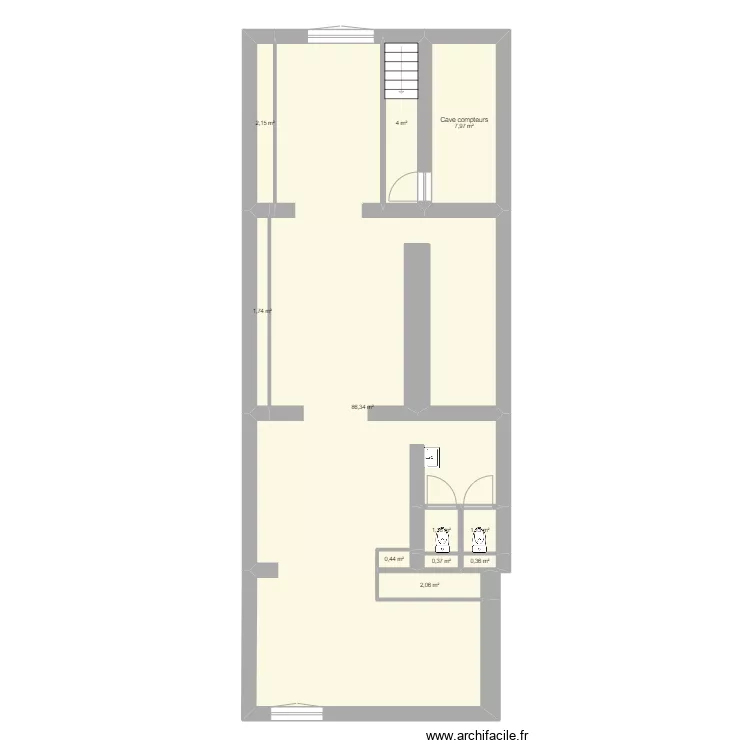 Dolez sous-sol situation actuelle. Plan de Dolez sous-sol situation actuelle. Plan de
