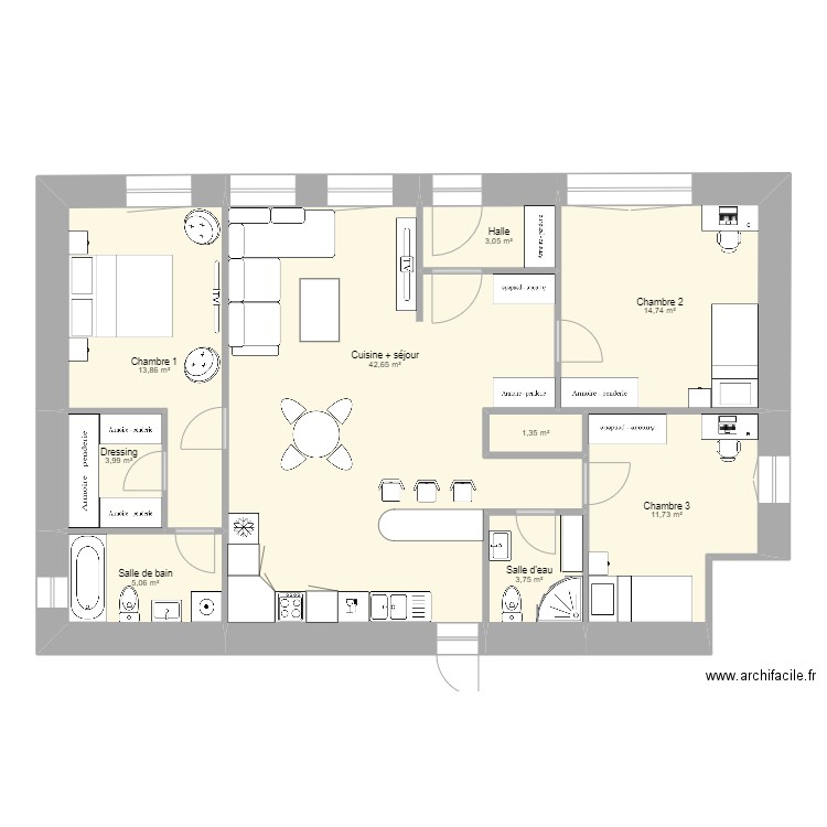 Bullet 2. Plan de 0 pièce et 0 m2