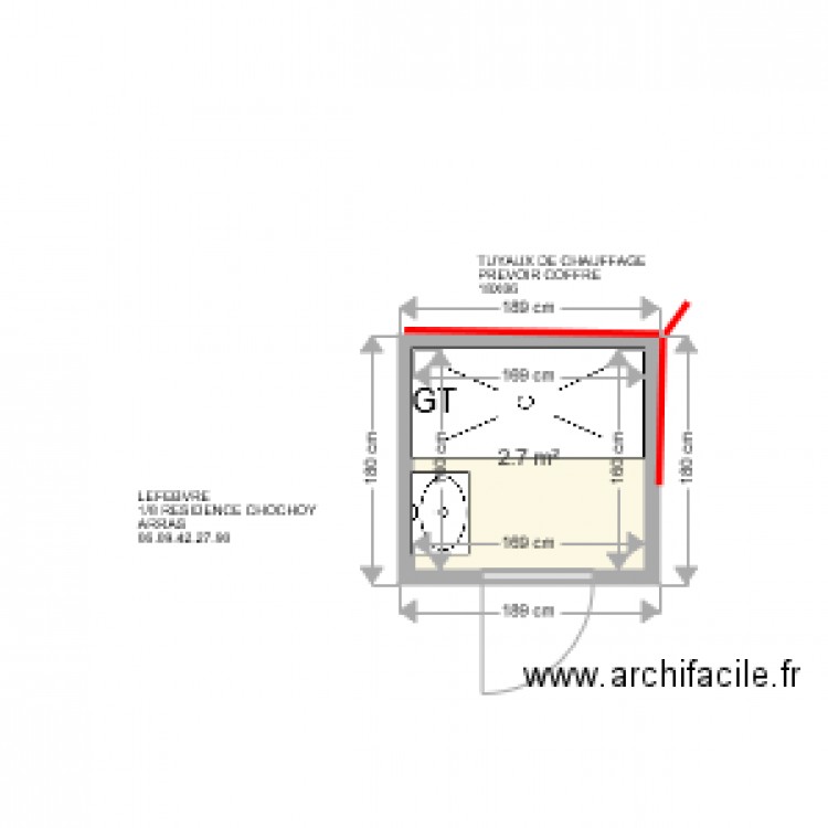 LEFEBVRE . Plan de 0 pièce et 0 m2