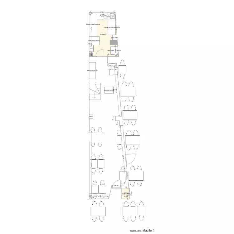 Le Salon Paris RS2806 IMPLANT. Plan de 