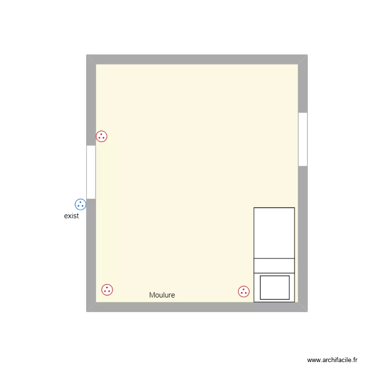 DENIS &eacute;tage. Plan de 