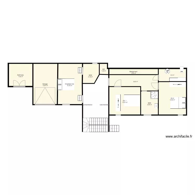 RDC BARNABE. Plan de 