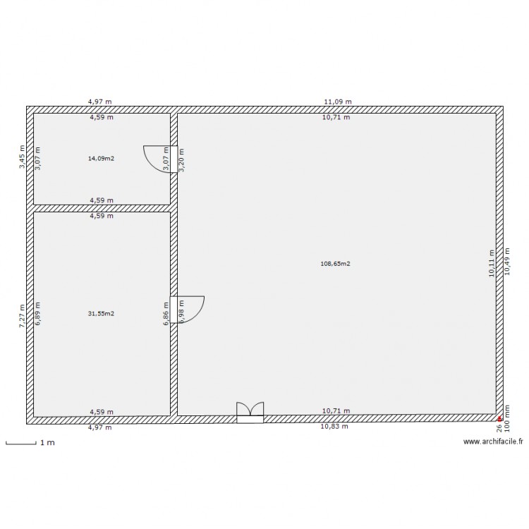 plan. Plan de 0 pièce et 0 m2