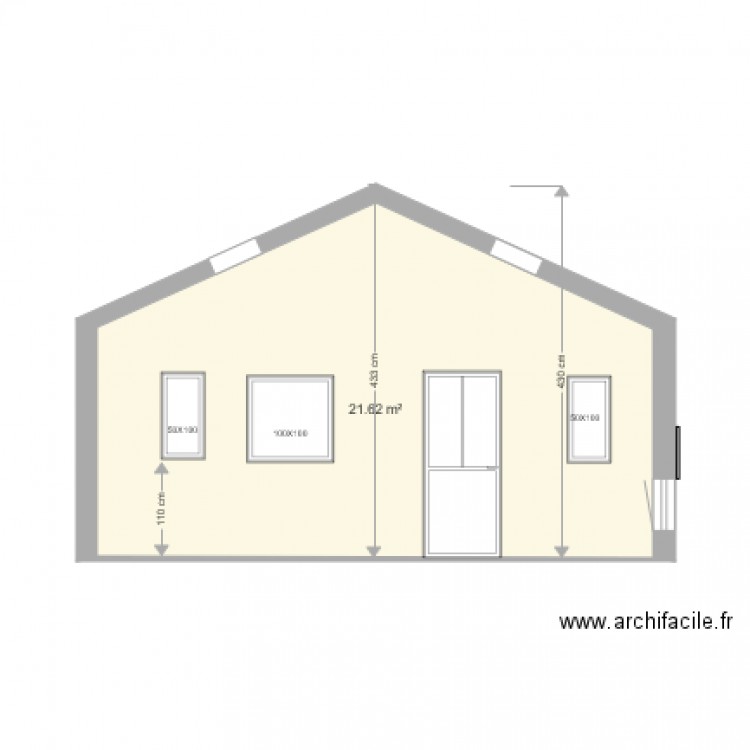 PLAN FACADE RENOVATION 29012018. Plan de 0 pièce et 0 m2