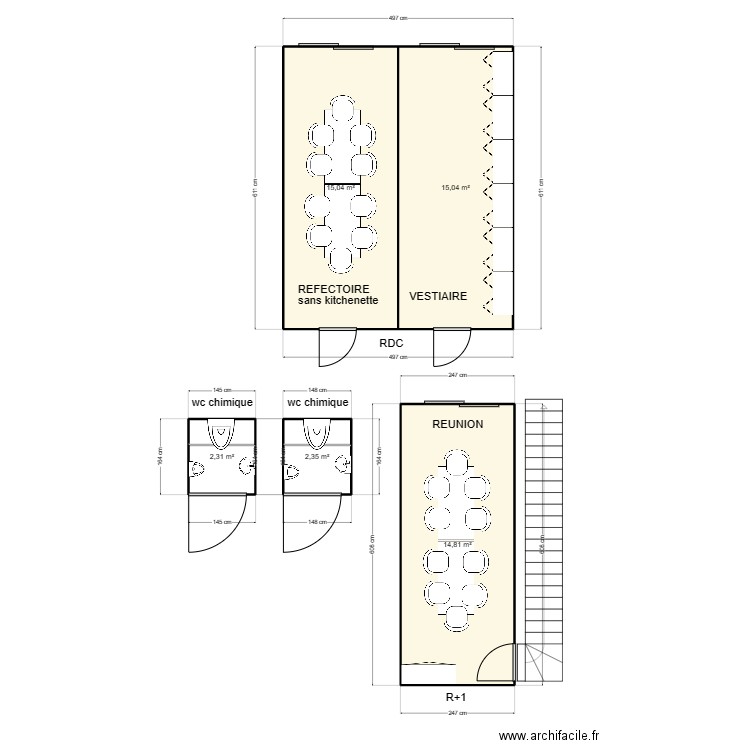 CNR PIERRE-BENITE  OPTION 1. Plan de 0 pièce et 0 m2