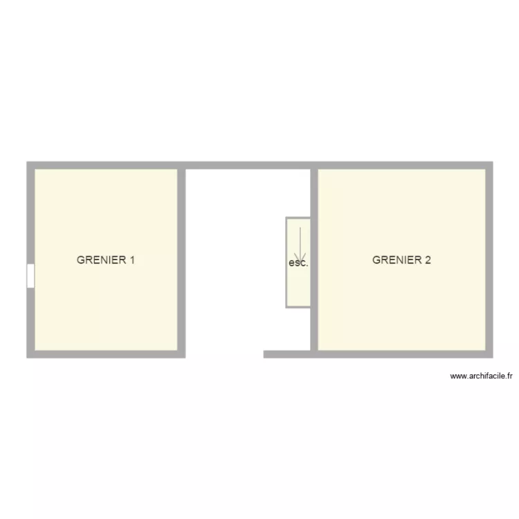 DELAGE GERVAIS. Plan de 