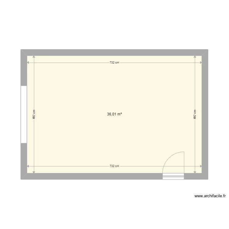 Garage Gouy. Plan de 