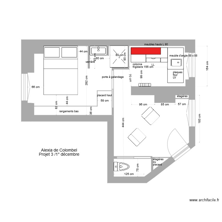 alexia cuisine 2. Plan de 0 pièce et 0 m2