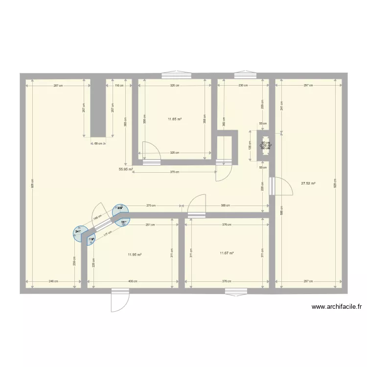 maison. Plan de maison. Plan de