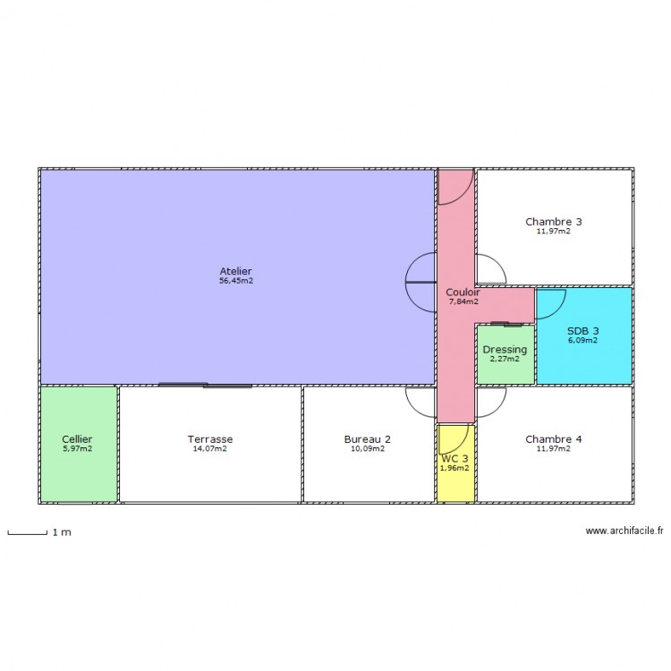 Seyssel 2 Etage. Plan de 0 pièce et 0 m2